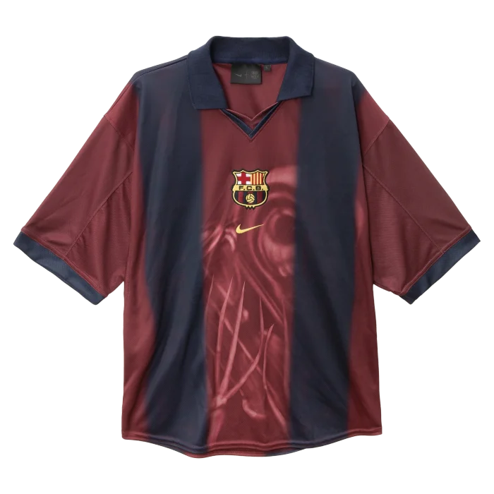 חולצת בית רטרו של ברצלונה X טרוויס סקוט